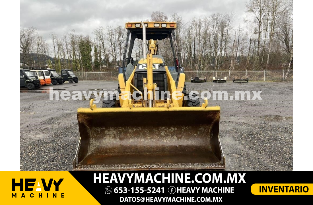Maquinaria Pesada Retroexcavadora 2005 Cat 420D